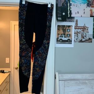 Floral Lulu Lemon Leggings